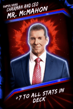 SuperCard Support MrMcMahon 4 SuperRare Fusion