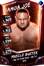 Samoa joe - wrestlemania (pcc)