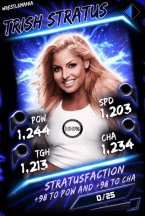 SuperCard TrishStratus 9 WrestleMania Fusion