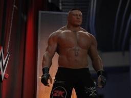 WWE2K17 Lesnar Backstage