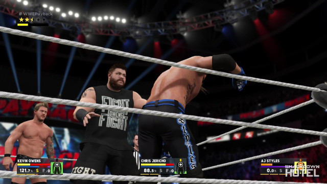WWE2K17 Owens Jericho Styles WWE2K17 Owens Jericho Styles