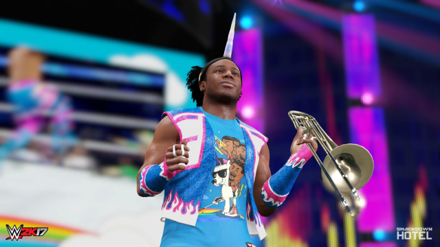 WWE2K17 Xavier Woods WWE2K17 Xavier Woods