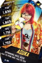 SuperCard Asuka R10 SummerSlam