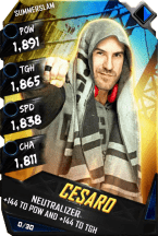 SuperCard Cesaro R10 SummerSlam