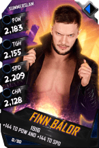 SuperCard FinnBalor R10 SummerSlam RingDom