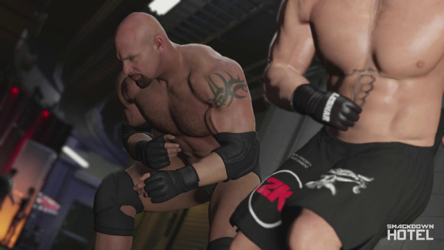 WWE2K17 Trailer Backstage Goldberg Lesnar 1 WWE2K17 Trailer Backstage Goldberg Lesnar 1