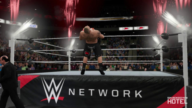 WWE2K17 Trailer Brock Lesnar Pyros WWE2K17 Trailer Brock Lesnar Pyros
