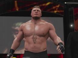 WWE2K17 Trailer Lesnar Heyman