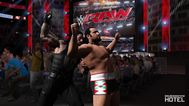 WWE2K17 Trailer Reigns Rusev Crowd WWE2K17 Trailer Reigns Rusev Crowd