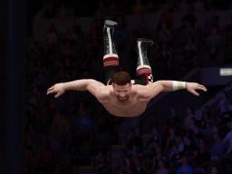 WWE2K17 Trailer Sami Zayn Dive