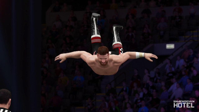 WWE2K17 Trailer Sami Zayn Dive WWE2K17 Trailer Sami Zayn Dive