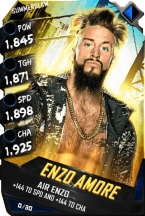 Super card  enzo amore  r10  summer slam 8527 216