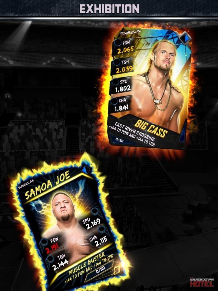 wwe supercard summerslam cards