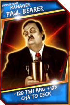 Super card  support  manager  paul bearer  r10  summer slam 8626 216