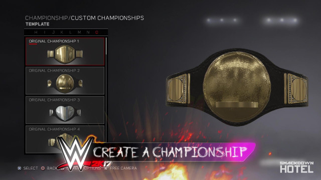 WWE2K17 CreateAChampionship WWE2K17 CreateAChampionship