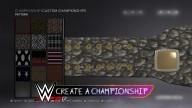 WWE2K17 CreateAChampionship Pattern