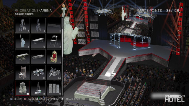 WWE2K17 CreateAnArena Props WWE2K17 CreateAnArena Props
