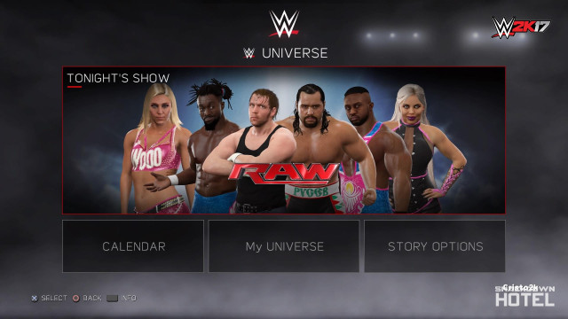 WWE2K17 UniverseMode 02 WWE2K17 UniverseMode 02