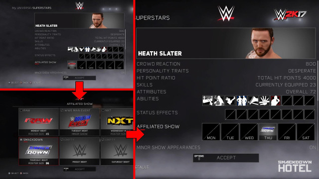 WWE2K17 UniverseMode 21 WWE2K17 UniverseMode 21