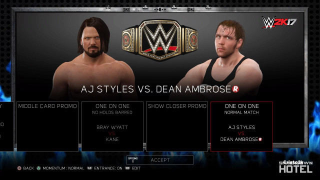 WWE2K17 UniverseMode 25 WWE2K17 UniverseMode 25