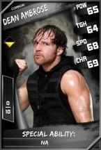 SuperCard DeanAmbrose 01 Common