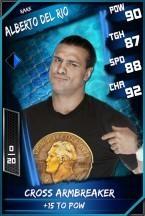 SuperCard AlbertoDelRio 03 Rare