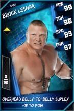 SuperCard BrockLesnar 03 Rare