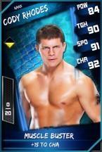 SuperCard CodyRhodes 03 Rare