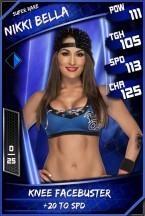 SuperCard NikkiBella 04 SuperRare