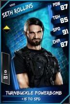 SuperCard SethRollins 03 Rare