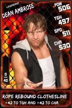 SuperCard DeanAmbrose 07 Legendary PCC