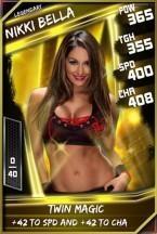 SuperCard NikkiBella 07 Legendary