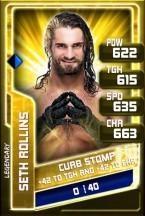 SuperCard SethRollins 07 Legendary Fusion