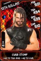 SuperCard SethRollins 07 Legendary PCC