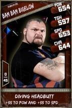 SuperCard BamBam Bigelow 08 Survivor Throwback