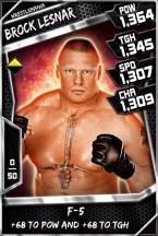 SuperCard BrockLesnar 09 WrestleMania