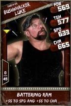 SuperCard BushwackerLuke 08 Survivor Throwback