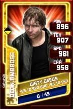 SuperCard DeanAmbrose 08 Survivor Fusion