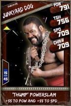 SuperCard JunkyardDog 08 Survivor Throwback