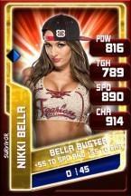 SuperCard NikkiBella 08 Survivor Fusion