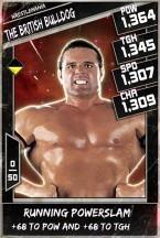 SuperCard BritishBulldog 09 WrestleMania Throwback