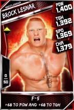 SuperCard BrockLesnar 09 WrestleMania PCC