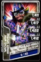 SuperCard RandySavage 09 WrestleMania Fusion