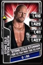 SuperCard SteveAustin 09 WrestleMania Fusion