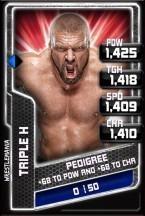 SuperCard TripleH 09 WrestleMania Fusion