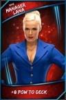 SuperCard Support Manager Lana 03 Rare