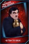 SuperCard Support Manager PaulBearer 03 Rare