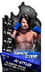 SuperCard AJStyles S3 11 Hardened SmackDown