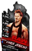 SuperCard ChrisJericho S3 11 Hardened Raw