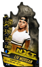 Super card  liv morgan  s3 11  hardened  nx t 9559 216